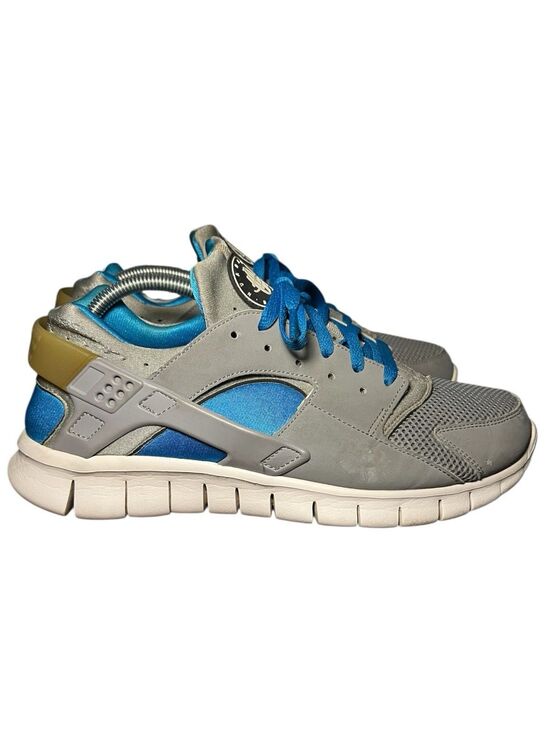Nike Huarache Free Shield Gray Neptune Blue Athletic Running Shoes Men\'s Size 10 main image 9